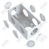 CONDULETE CAIXA 7 ENT 1/2 3/4 BRANCO INPOL