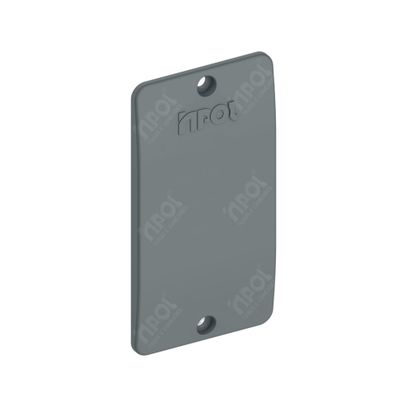 CONDULETE PLACA CEGA 1 CINZA INPOL