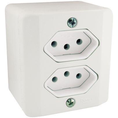 SISTEMA RADIAL TOMADA DUPLA NBR 20A BR
