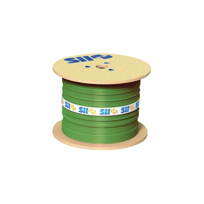 FIO CABO FLEX CARRET 750V  2,5mm VERDE SIL(1200m)
