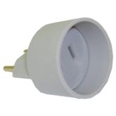 PINO ADAP CHATO PERLEX 2P 10A ABNT CZ 146