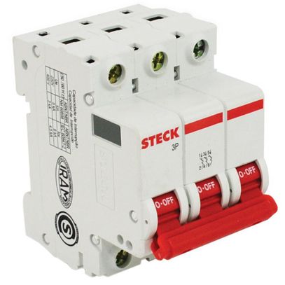 DIN STECK 6KA TRIF C 63A SDZD63C63