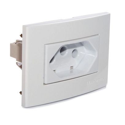 TOMADA P/MOVEIS BRANCA NBR 20A MARGIRIUS