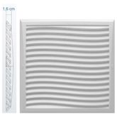 GRADE VENTILACAO PVC QUAD 20x20 AC&A