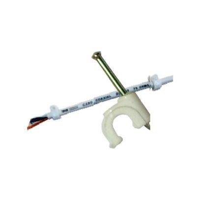 FIXA CABO COAXIAL 06mm(100) NACIONAL
