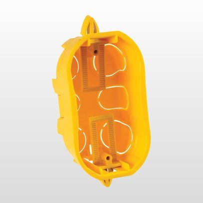 CAIXA PVC DRYWALL 4x2 AMARELA BET