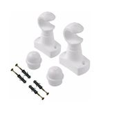 VARAO CORTINA SUPORTE SIMPLES 19mm BRANCO PNG
