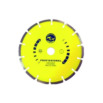 DISCO DIAMANTADO NACIONAL 180mm SEGMENTADO PROF