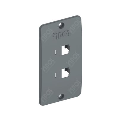CONDULETE PLACA P/2 RJ45 1 CINZA INPOL