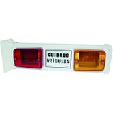 SINALIZADOR GARAGEM C/SONORO LED BIV BRANCO CAPTE