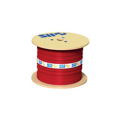 FIO CABO FLEX CARRET 750V  6,0mm VERM SIL(600m)